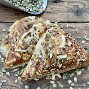 Laugenecke Käse-Kürbis